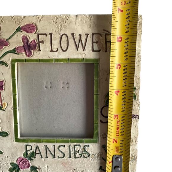 Picture Frame Square Floral Garden Home Decor - Picture 6 of 7